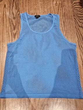 Forever 21 Blue Men's Mesh Tank